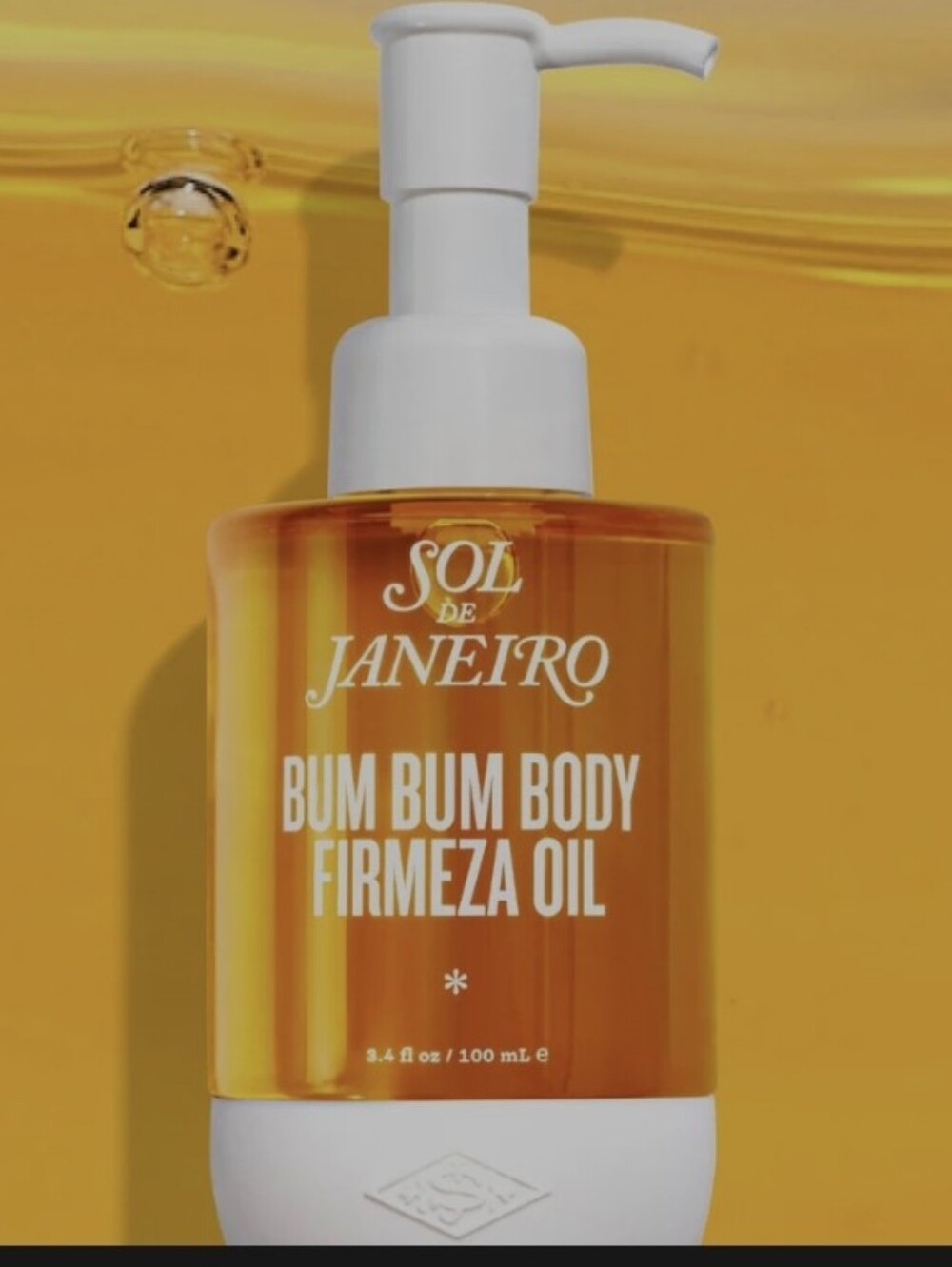 Sol de Janeiro Bum Bum Body Firmeza Oil — Orange - Picture 4 of 4